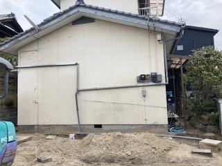 外観の施工前