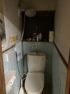トイレの施工前