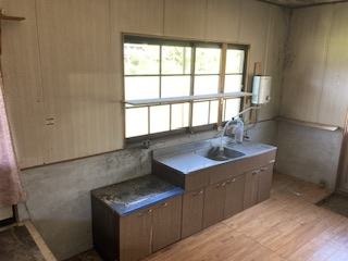 キッチンの施工前