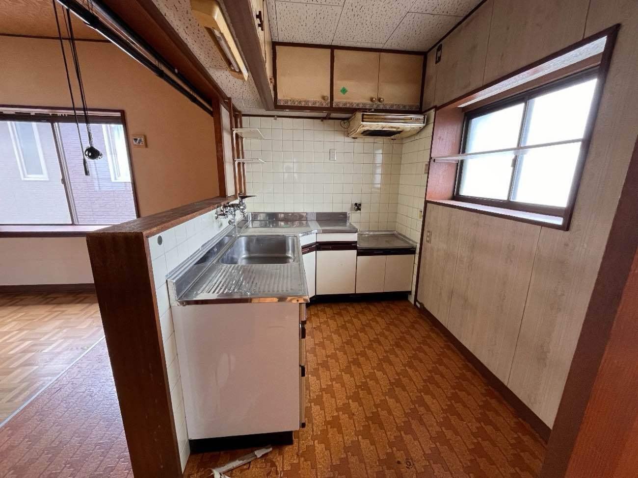 キッチンの施工前
